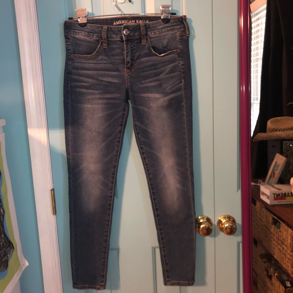 American Eagle Super Low Rise Jeggings